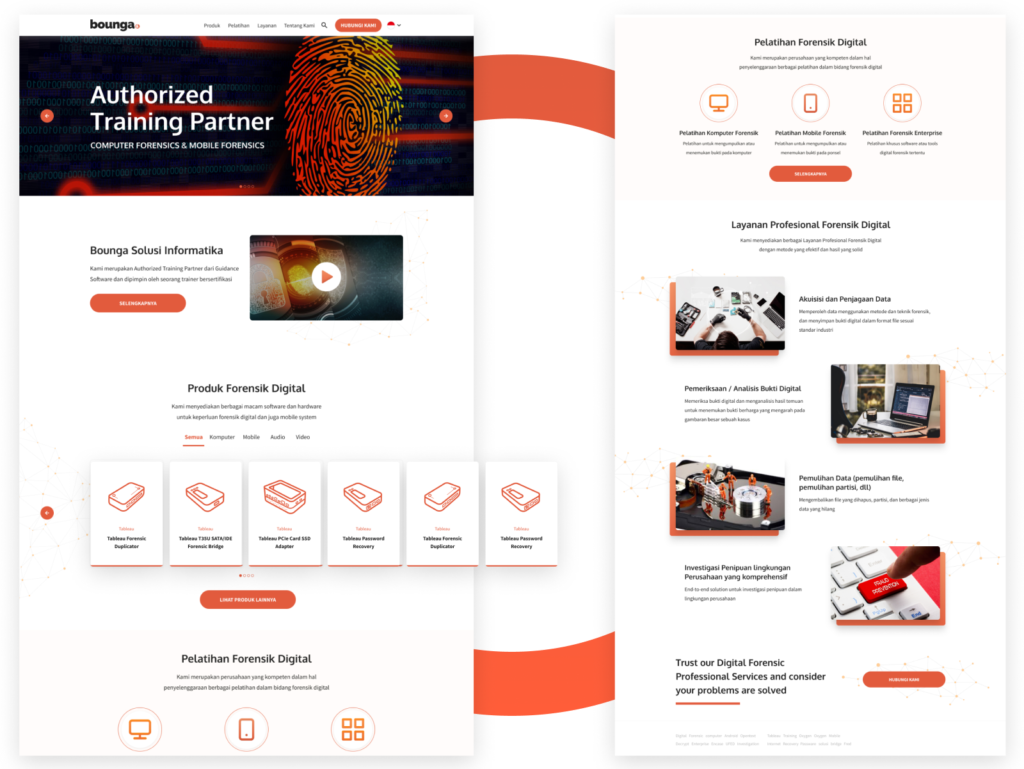ui ux portfolio Redesign Web 4
